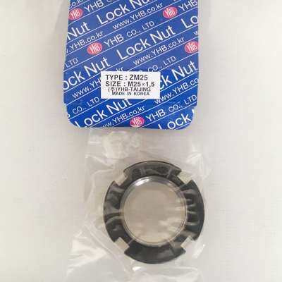 Korea YHB Lock Nut ZM25X1.5 ZM 25 Locking Nut ZM25