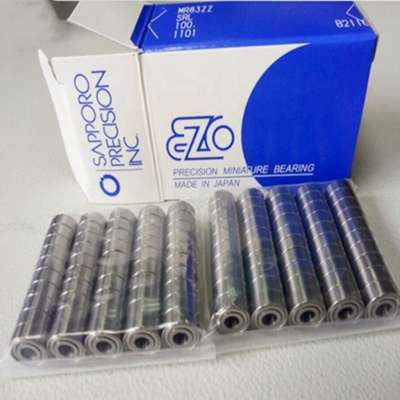 Original EZO miniature ball bearings R8-2RS R8ZZ